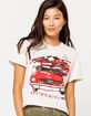 FULL TILT Ford Mustang Womens Crop Tee image number 1