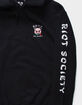 RIOT SOCIETY Kabuki Panda Mens Hoodie image number 3