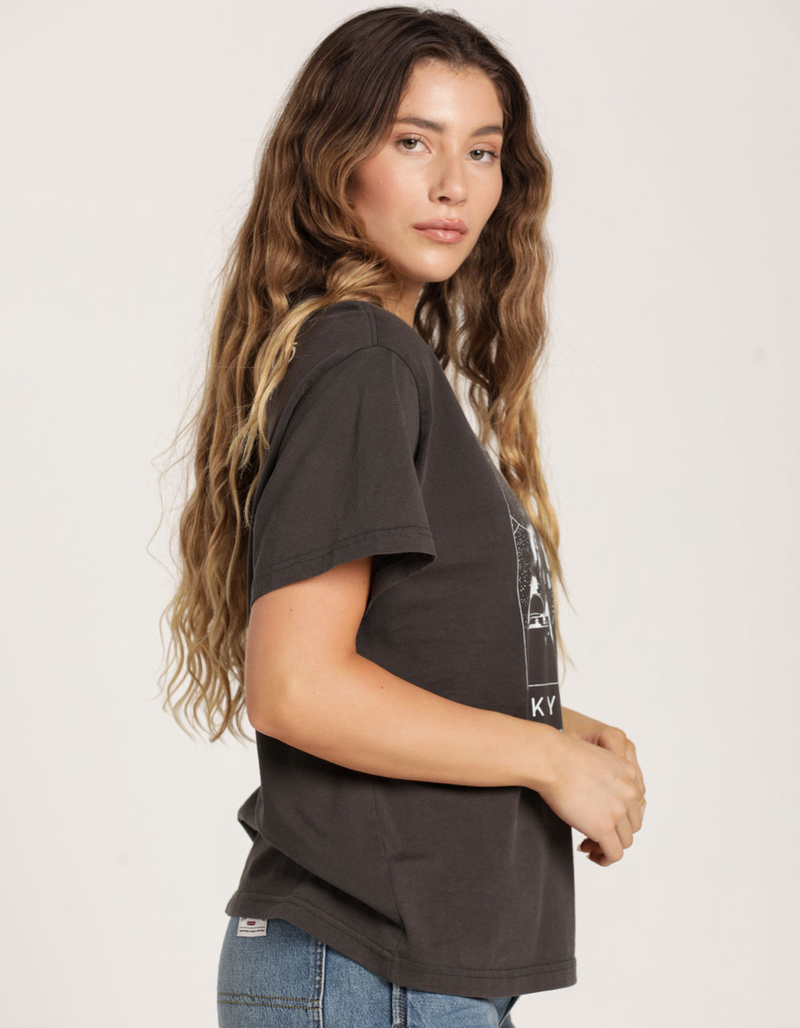 CONEY ISLAND PICNIC Griffith Park Sky Report Womens Boyfriend Tee image number 2