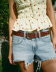 LEVI'S Womens Thread Detail Belt image number 2
