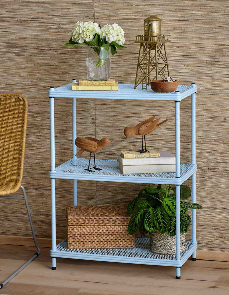 DESIGN IDEAS MeshWorks 3-Tier Shelving Unit image number 0