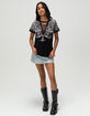 AFFLICTION Saint Womens Lace Up Tee image number 4