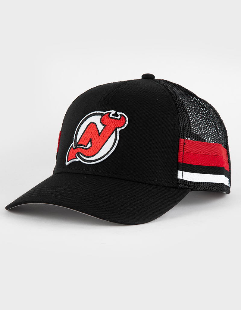 AMERICAN NEEDLE Hotfoot New Jersey Devils NHL Mens Trucker Hat image number 0