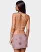 EDIKTED Astrid Beaded Backless One Shoulder Top image number 3