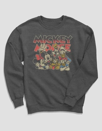 DISNEY Vintage Mickey Crew Unisex Crewneck Sweatshirt Primary Image