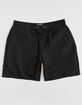 LIRA Court 1.5 Mens Black Volley Shorts image number 1