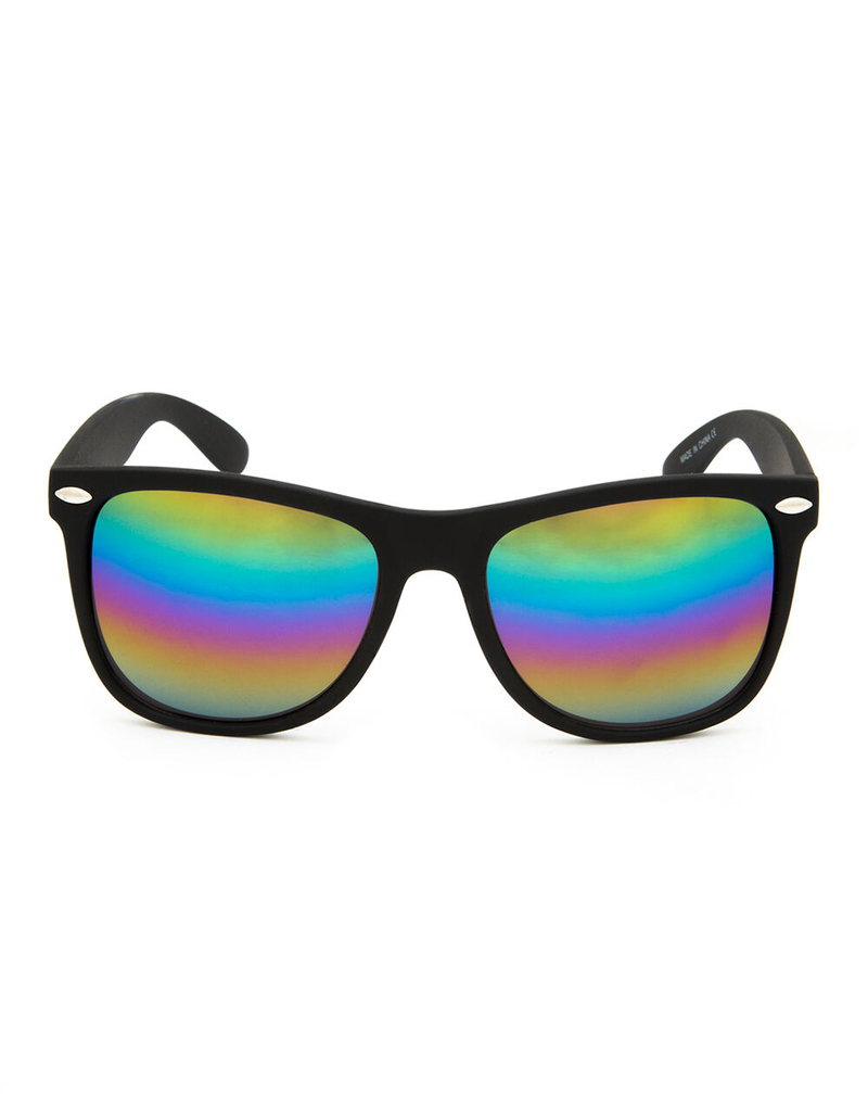 BLUE CROWN Rainbow Wayfarer Sunglasses image number 1
