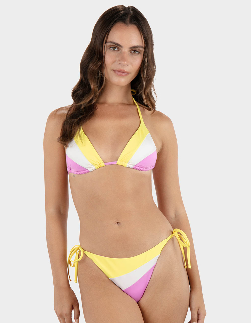 HURLEY Summer Block Cheeky Tie Side Womens Bikini Bottoms image number 0