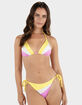 HURLEY Summer Block Cheeky Tie Side Womens Bikini Bottoms image number 1