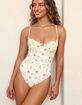 DIPPIN' DAISY'S Saltwater Thigh High Cut One Piece Swimsuit image number 1