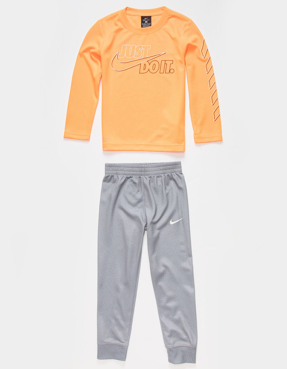 NIKE Little Boys Thermal Tee and Jogger 