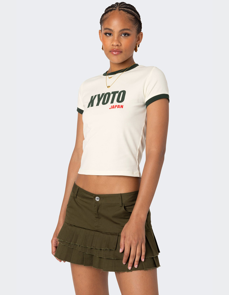 EDIKTED Kyoto Contrast Tee image number 2