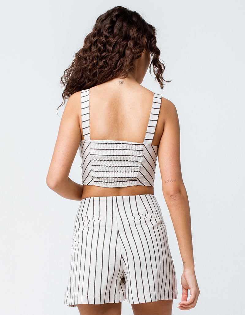 COCO & JAIMESON Square Neck Womens Crop Top image number 1