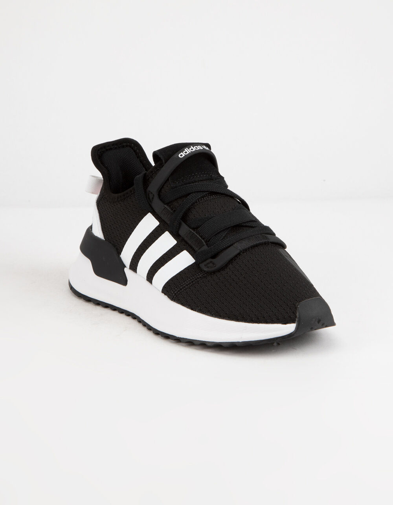 ADIDAS U_Path Run Core Black & Future White Boys Shoes image number 1