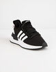 ADIDAS U_Path Run Core Black & Future White Boys Shoes image number 2