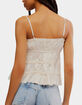 FREE PEOPLE FP One Matilda Womens Tie Tank Top image number 4