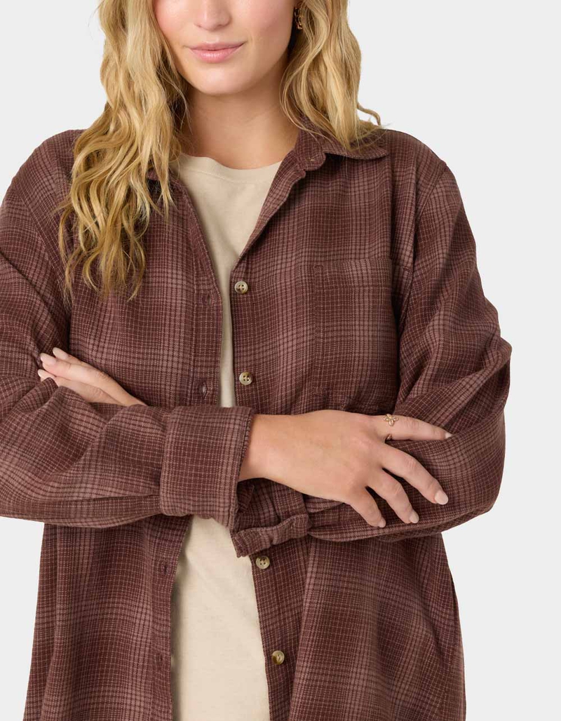 O'NEILL Travys Flannel Oversized Womens Shirt image number 2