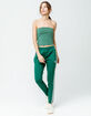 FULL TILT Essentials Green Womens Tube Top image number 4