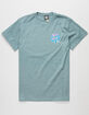 SANTA CRUZ Iridescent Dot Eco Mens Aqua T-Shirt image number 2