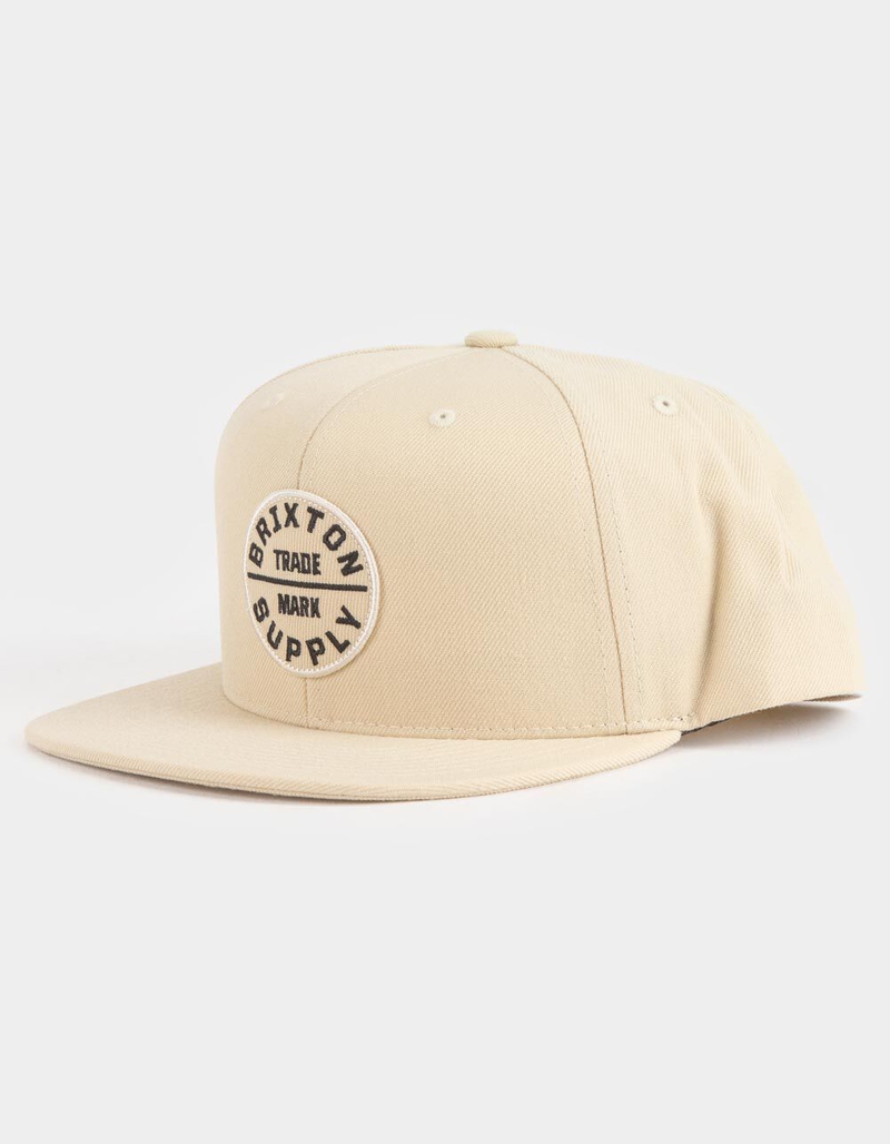 BRIXTON Oath III Mens Vanilla Snapback Hat image number 0
