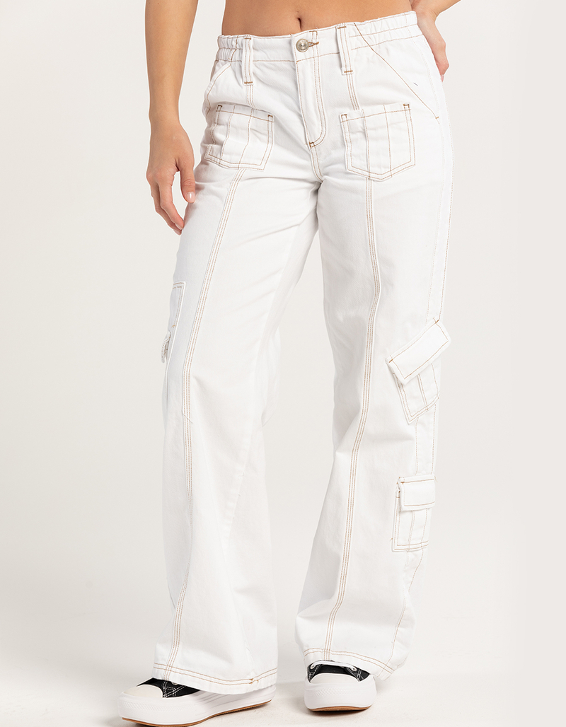 BDG Urban Outfitters Y2K Denim Cargo Womens Pants image number 1