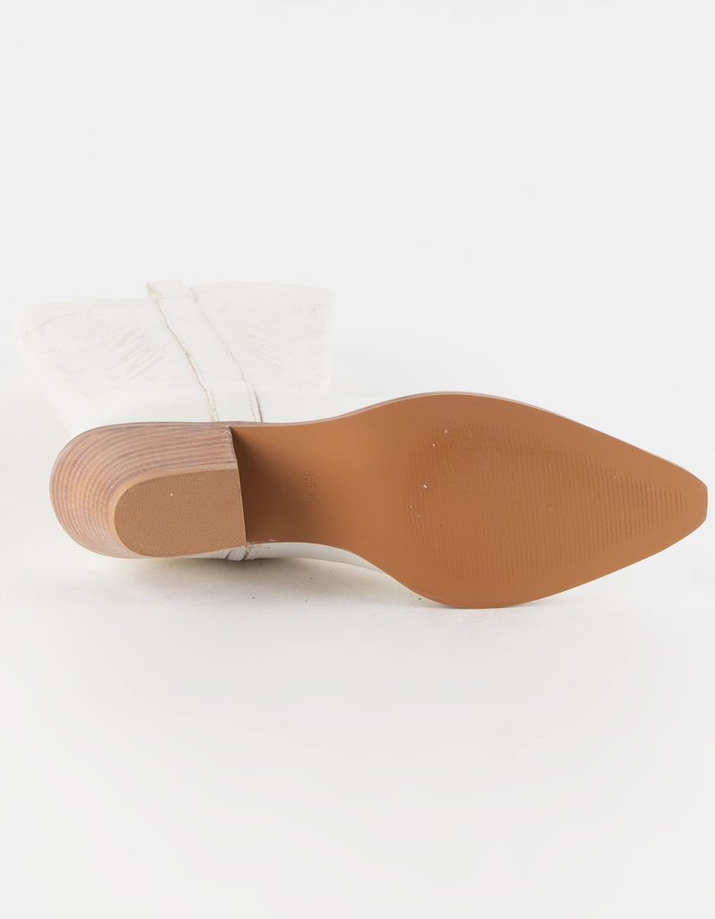 COCONUTS by Matisse Agency Womens Western Boots WHITE Tillys