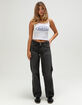 VON DUTCH Logo Womens Rib Tank Top image number 2