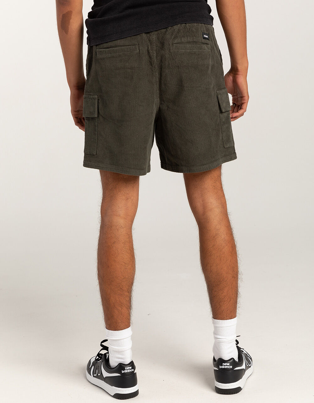 RSQ Mens Cord Cargo Pull On Shorts - DK GREEN | Tillys