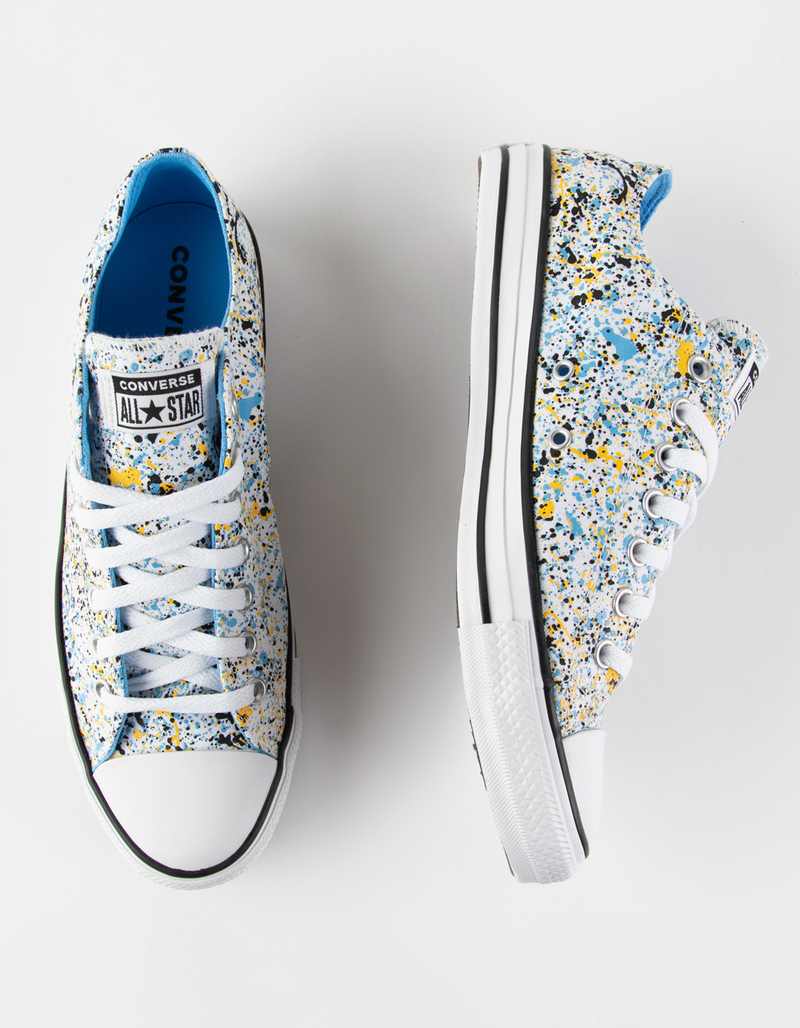 CONVERSE Chuck Taylor All Star Paint Splatter Low Top Shoes image number 4