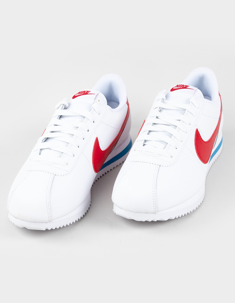 NIKE Cortez Womens Shoes WHITE/RED Tillys