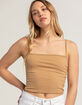 HEART & HIPS Square Neck Womens Cami image number 1