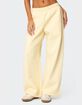 EDIKTED Bonney Bow Detail Sweatpants image number 2
