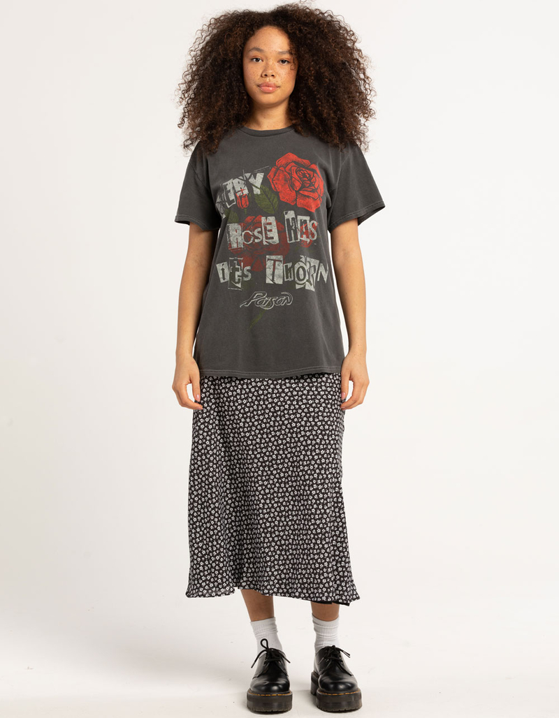 POISON Rose Thorn Womens Tee image number 3