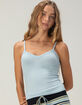 TILLYS Lace Trim Womens Cami image number 2