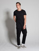 RSQ Straight Crop Black Mens Jeans image number 2