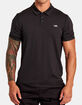 RVCA VA Sport Vent Mens Technical Polo Shirt image number 1