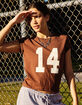 RSQ Womens 14 Baby Tee image number 1