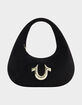TRUE RELIGION Horseshoe Link Soft Hobo Bag image number 1