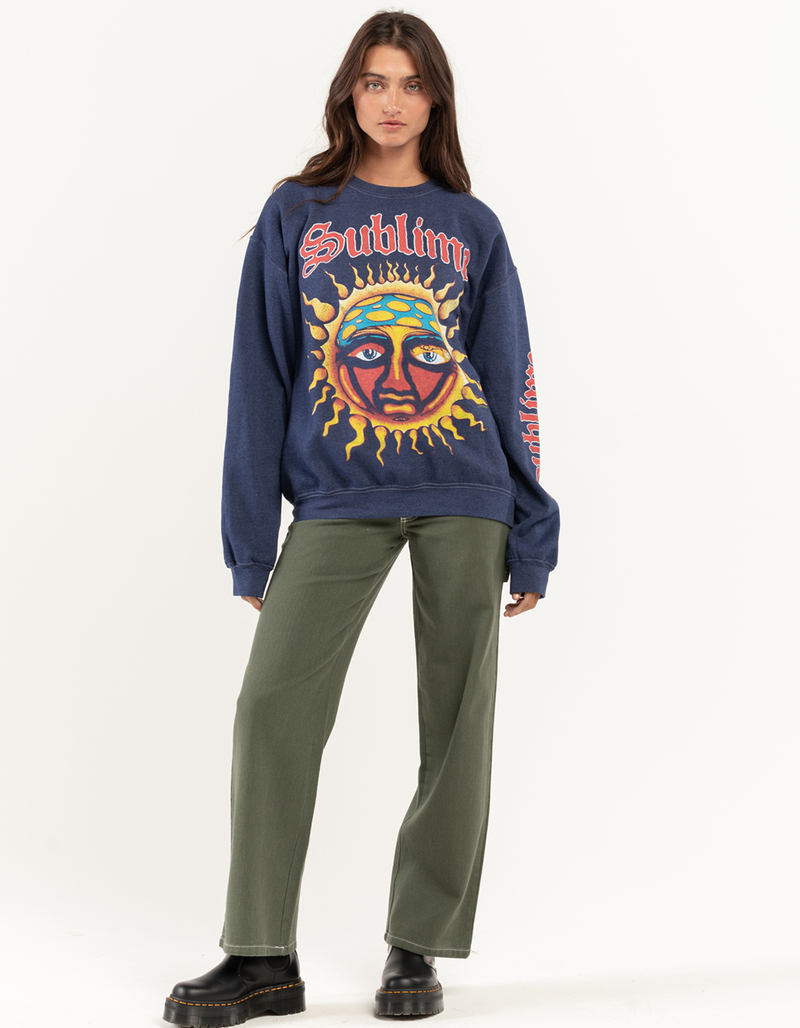 SUBLIME Womens Crewneck Sweatshirt image number 4