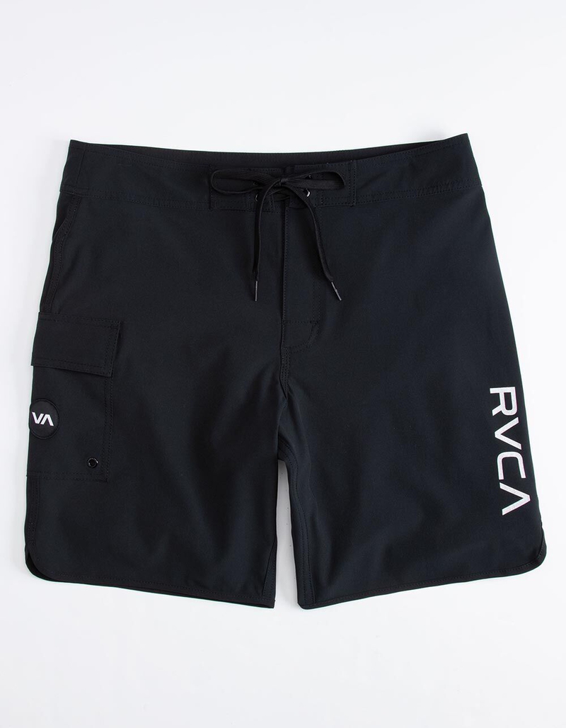 RVCA Eastern Black Mens Boardshorts image number 0