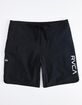 RVCA Eastern Black Mens Boardshorts image number 1