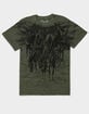 AFFLICTION Black Night Mens Tee image number 1