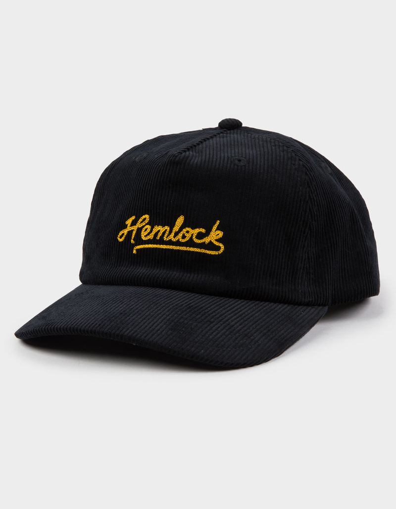 HEMLOCK HAT CO. Wesley 5 Panel Snapback Hat image number 0