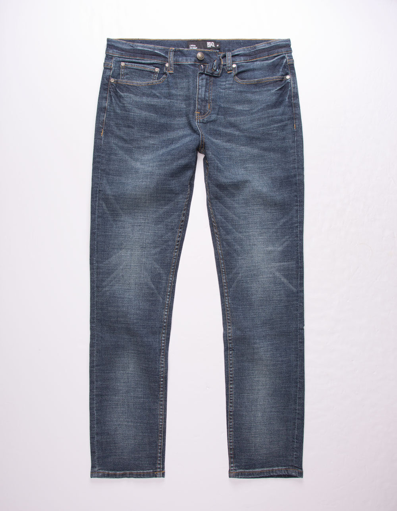 RSQ London Skinny Medium Wash Mens Vintage Flex Jeans image number 0