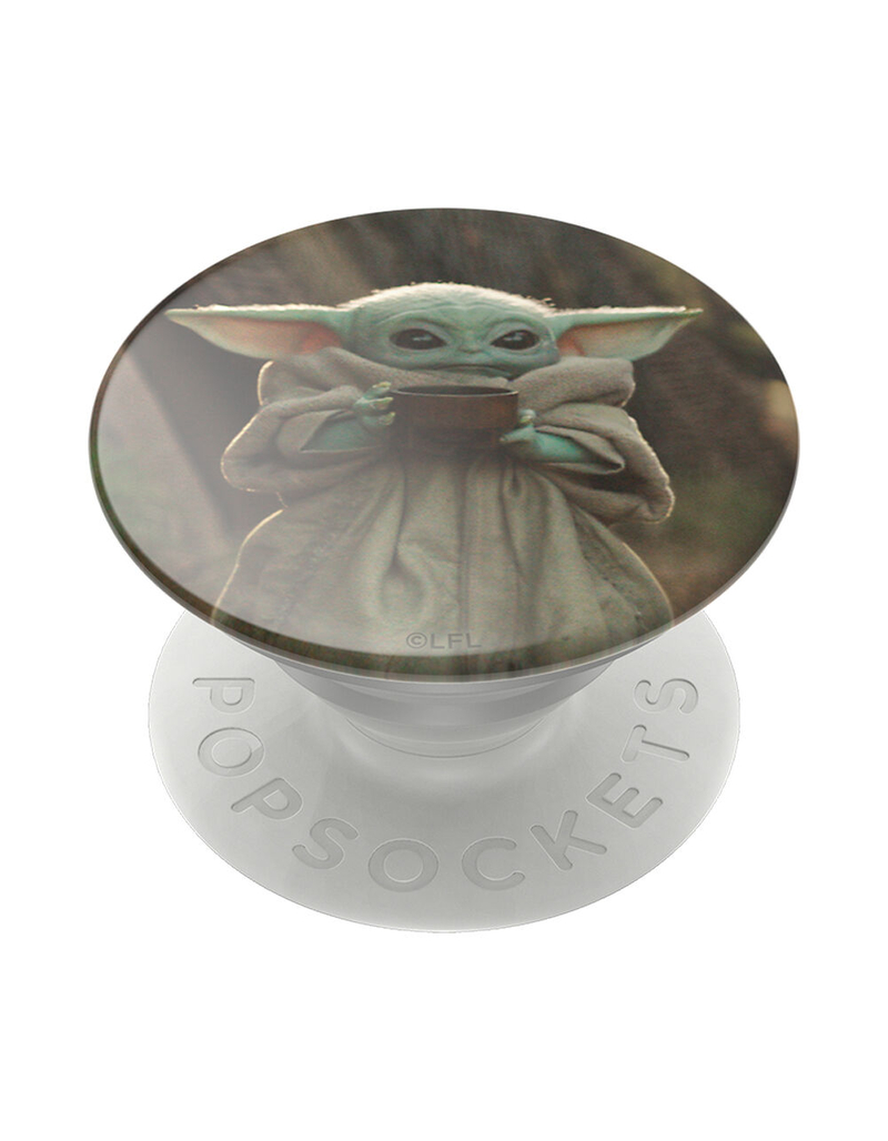 POPSOCKETS Star Wars Baby Yoda Tea Phone Stand and Grip image number 0