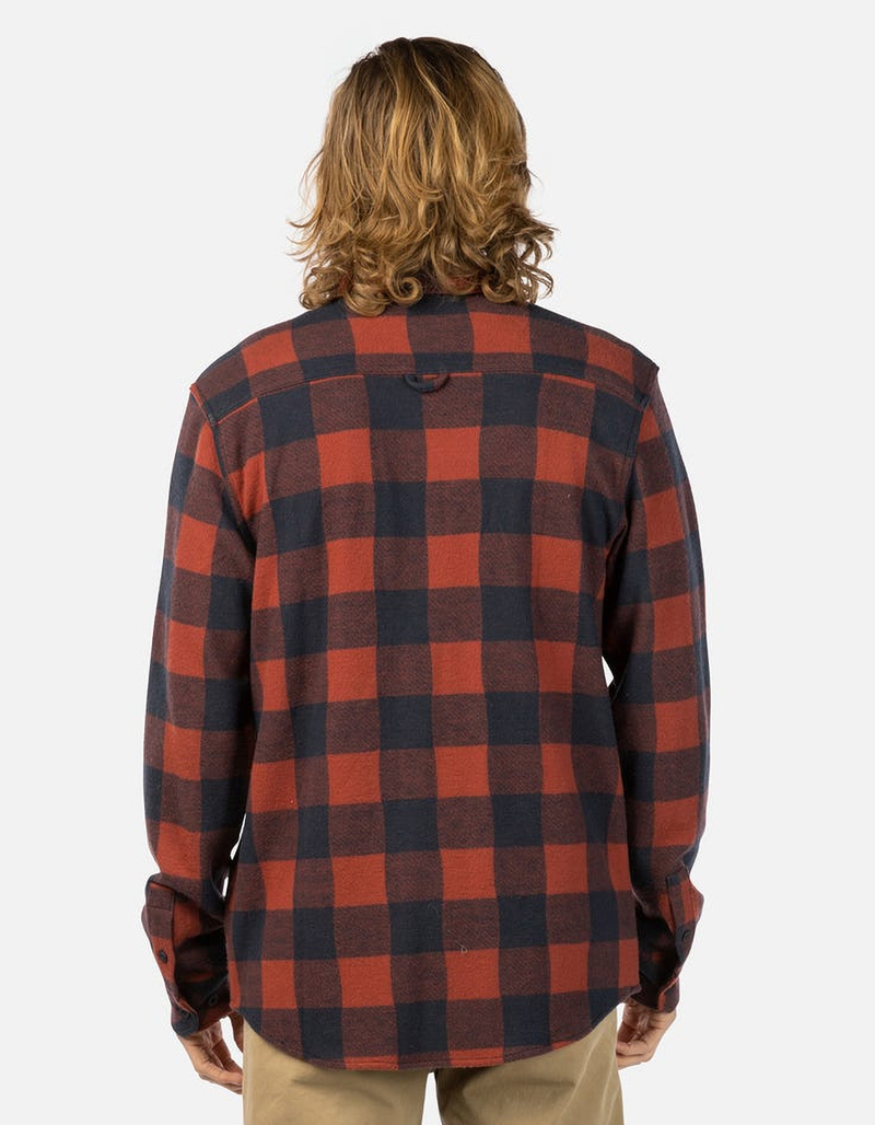 RIP CURL Grid Mens Flannel NAVY COMBO Tillys