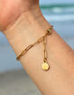 MAUKA Gold Link Bracelet image number 2