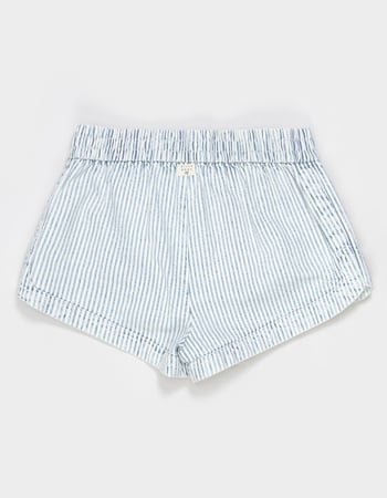 BILLABONG Mad For You Girls Stripe Shorts Alternative Image
