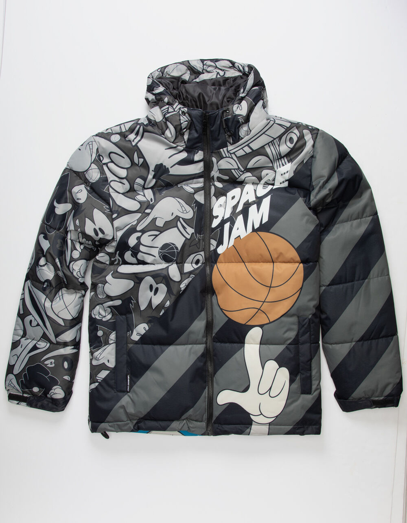 MEMBERS ONLY x Space Jam Mens Puffer Jacket image number 1