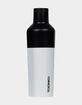 CORKCICLE Canteen Modern Black 16oz Color Block Bottle image number 1